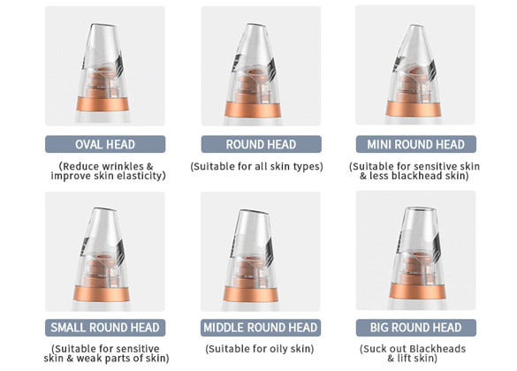 Different Suction Heads